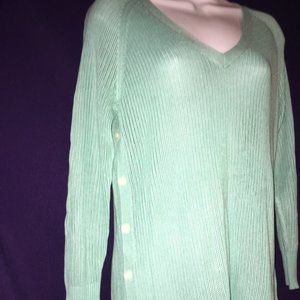 Banana Republic pale green sweater small